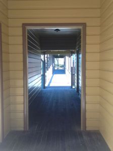 photo of cabins and corridors at Q Station, Sydney